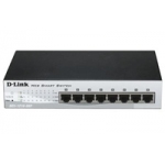  D-Link DES-1210-08P 8xFE, PoE, WebSmart (DES-1210-08P)