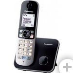 Радиотелефон DECT Panasonic KX-TG6811UAB черный (KX-TG6811UAB)