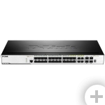Комутатор D-Link DGS-3000-28SC 20xSFP, 4xGE/SFP, 4xSFP+, L2 (DGS-3000-28SC)