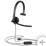 LOGITECH UC Corded Mono USB Headset H570e (Leatherette Pad) - Business EMEA (L981-000571)