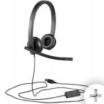 LOGITECH UC Corded Stereo USB Headset H570e (Leatherette Pad) - Business EMEA (L981-000575)