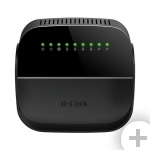 ADSL- D-Link DSL-2740U ADSL2+ N300, 4xFE LAN, 1xRJ11 WAN (DSL-2740U)